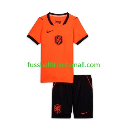 Fußballtrikots Niederlande World Cup Kinder 2026 Kurzarm Heimtrikotsatz kaufen